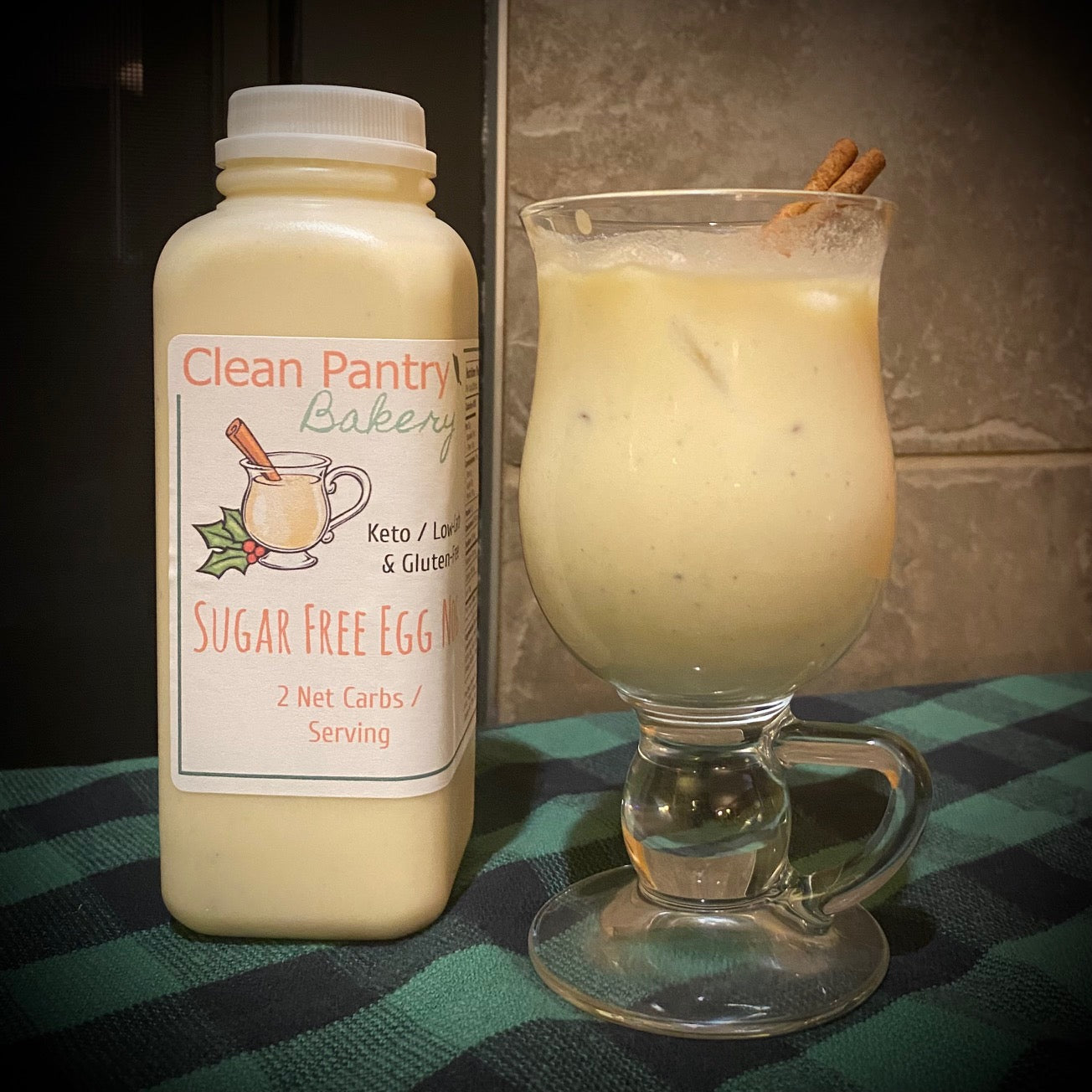 Dairy-Free & Sugar-Free Egg Nog (Pre-Order)